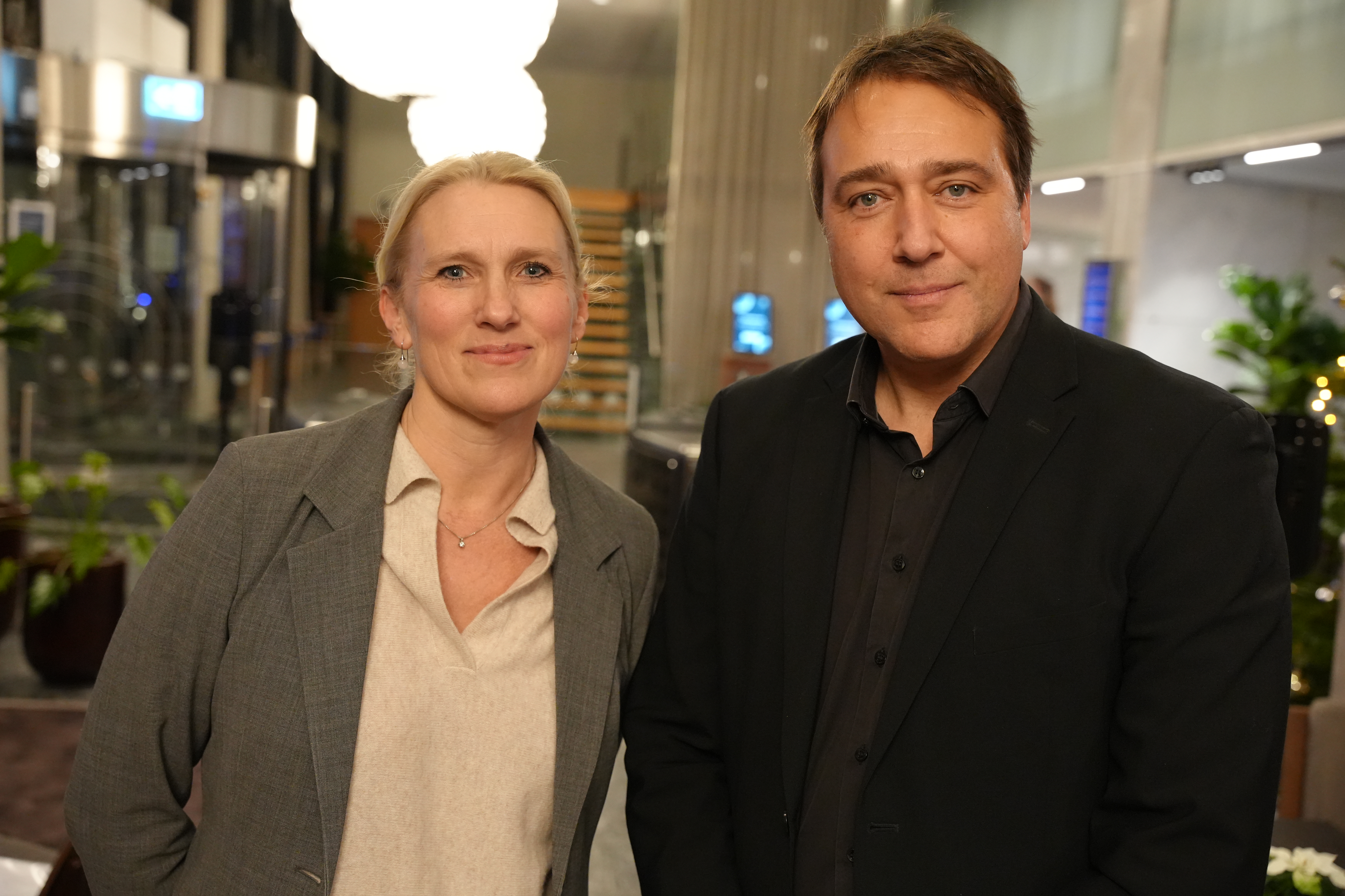 Anna Vargö, Gröna arbetsgivare, och Joakim Oscarsson, Fastighetsanställdas Förbund