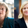 Emma Terander och Lena-Liisa Tengblad. Ihopklippt kollage.