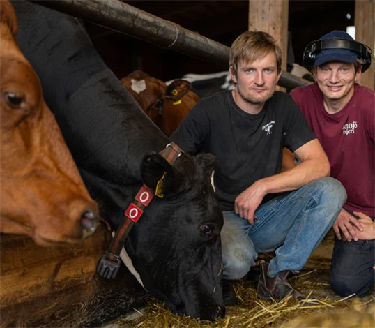 Bild på Johan och Björn Daniels.