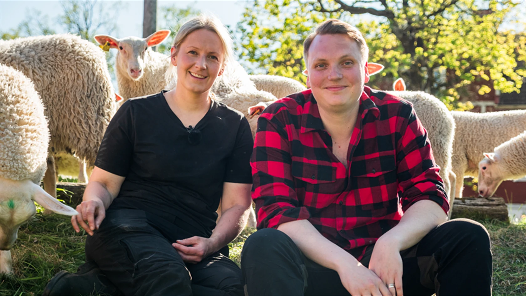 Bild på Sara Staffare och Carl Johan Granqvist.