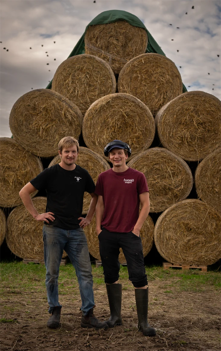 Bild på Johan och Björn Daniels.