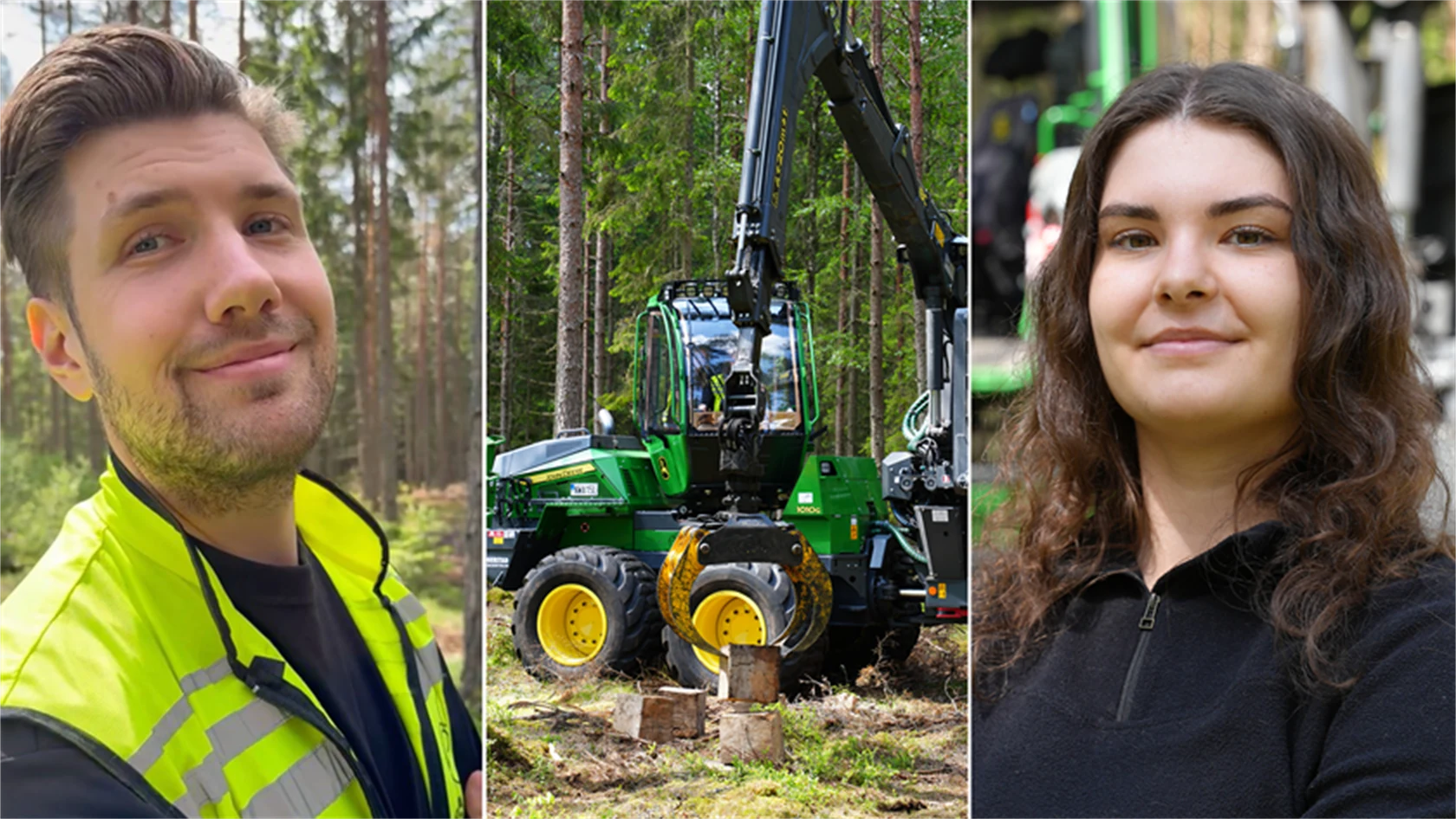 Bild på Maurice Hill, mer känd som L22, och Rebecca Sirberg, känd som Bexx.