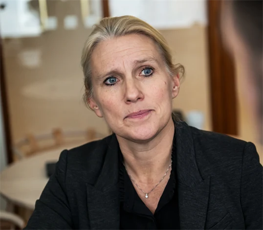 Bild på Anna Vargö, förhandlingschef på Gröna arbetsgivare.