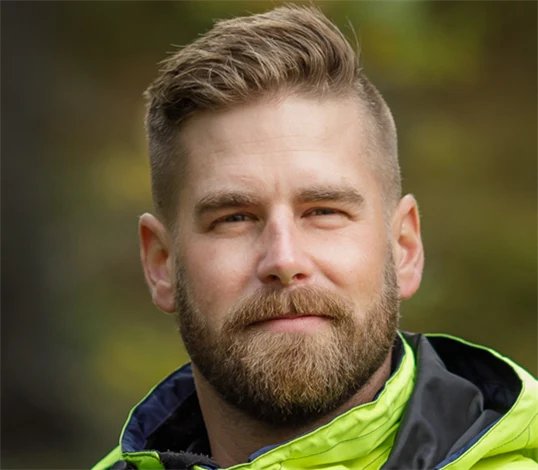 Bild på Ivo Krsek, grundare av Alfa Skogsservice AB.